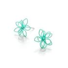 Wire Flower Studs