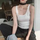 Crew-neck Vest