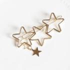 Star Hair Clip As Shown In Figure - One Size