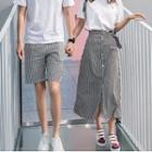 Couple Matching Short-sleeve T-shirt / Shorts / Midi Skirt / Set