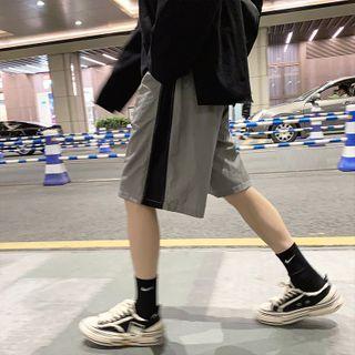 Plain Zip Detail Cargo Pants