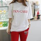 Pancake Printed Cotton T-shirt