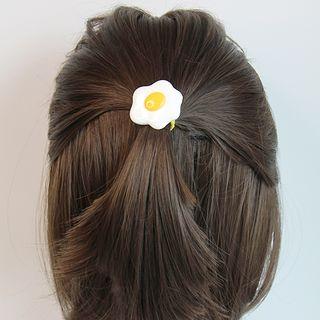 Egg Hair Tie / Hair Clip