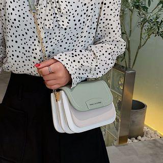 Faux Leather Coin Purse Crossbody Bag