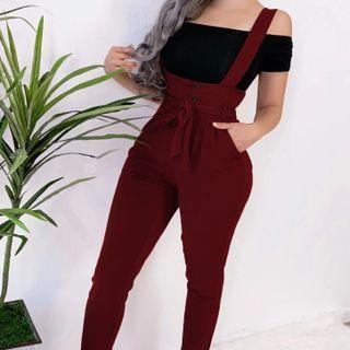 Tie-front Jumper Pants