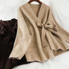 Front Knot Cardigan