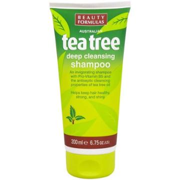 Beauty Formulas - Tea Tree Deep Cleansing Shampoo 200ml/6.75oz