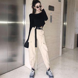 Long-sleeve T-shirt / Harem Pants