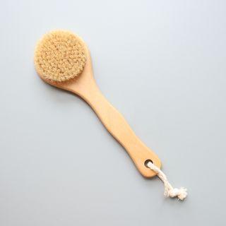 Hepius - Wooden Body Brush Brown - One Size