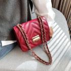 Padded V Shape Crossbody Bag