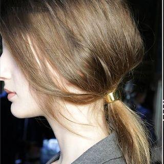 Alloy Hair Tie Gold - One Size