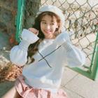 Loose-fit Bell-sleeve Sweatshirt