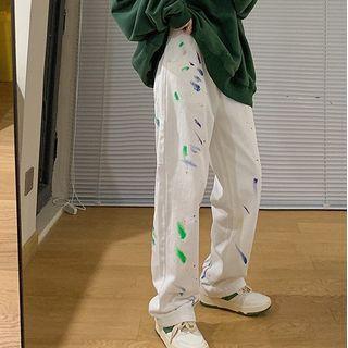 Highlighted Loose Pants