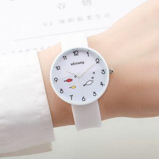 Printed / Plain Strap Watch (various Designs)