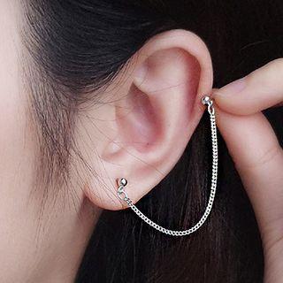 Chained Earring 1 Pair - Earrings - One Size