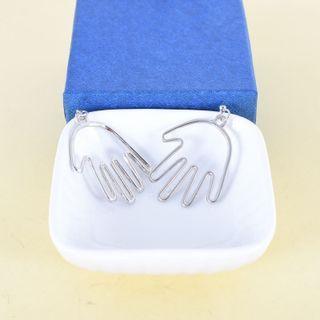 Hand Drop Ear Stud