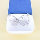 Hand Drop Ear Stud