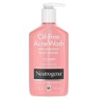 Neutrogena - Oil-free Acne Wash Pink Grapefruit Facial Cleanser 9.1oz 269ml / 9.1 Fl Oz