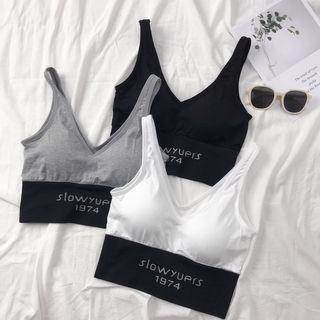 Crop Lettering Tank Top