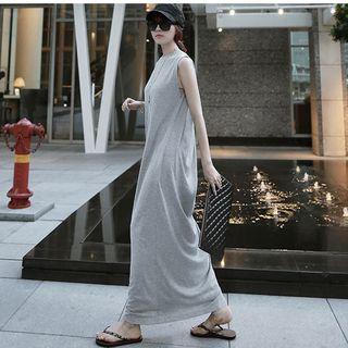 Sleeveless Maxi T-shirt Dress