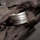 Embossed Open Ring