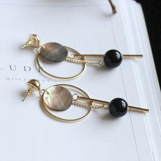 Scallop Hoop Earring