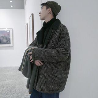 Houndstooth Wool Jacket