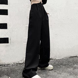 Wide Leg Pants / Chain Belt