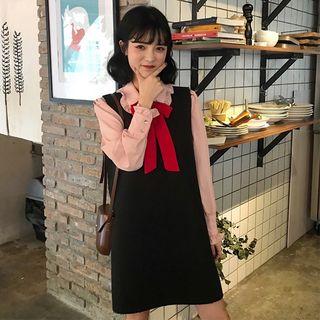 Plain Blouse / Pinafore Dress