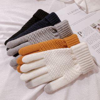 Plain Yarn Gloves