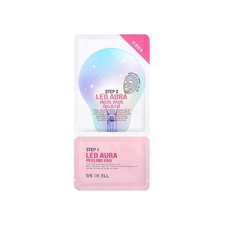 She De Ell - Led Aura Mask Pack Set (halo Fit) 10pcs 7g + 25g X 10pcs