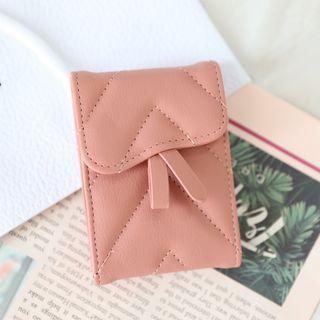 Quilted Faux Leather Bifold Wallet