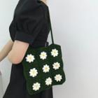 Crochet Floral Tote Bag / Diy Kit