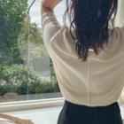 Woolen Short-sleeve T-shirt