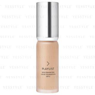 Shiseido - Playlist Skin Enhancing Liquid Foundation Spf 15 Pa++ (#m20) 30ml