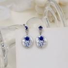 Astronaut Acrylic Dangle Earring 1 Pair - E4174 - Blue Astronaut - White - One Size