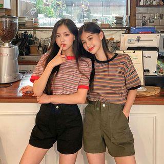 Multicolor Striped T-shirt