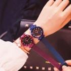 Glitter Milanese Strap Watch