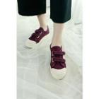Petite Size Star-patch Self-fastener Sneakers