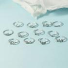 Rhinestone Zodiac Open Ring