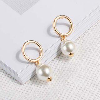 Raindrop Hoop Earring