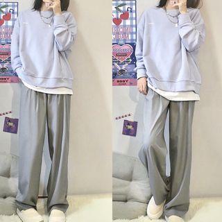 Plain Sweatshirt / Plain Pants