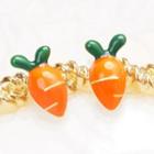 925 Sterling Silver Carrot Earring 1 Pair - S925 Sterling Silver - Earring - Carrot - One Size