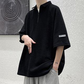 Lapel Short-sleeve T-shirt