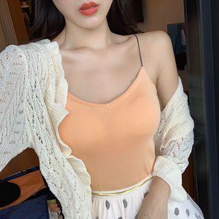 Camisole Top Tangerine Red - Camisole - One Size