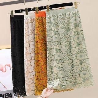 Knit High-waist Skirt