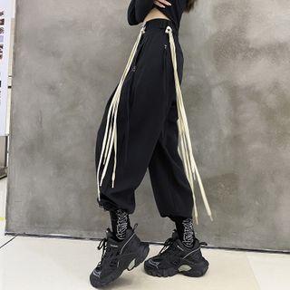 String Accent Sweatpants