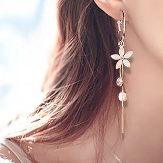 Alloy Flower Fringed Earring