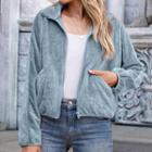 Flannel Zip Jacket