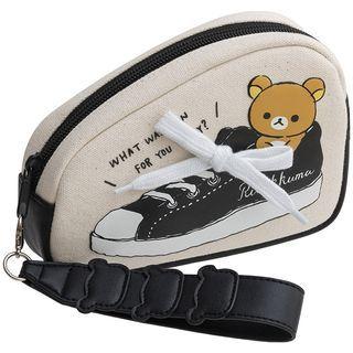 San-x Rilakkuma Canvas Die Cut Pouch One Size